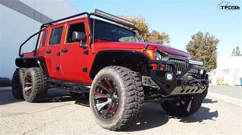 Jeep Wrangler 6x6 Pickup Mit Hellcat Motor Ist Ein Geniestreich