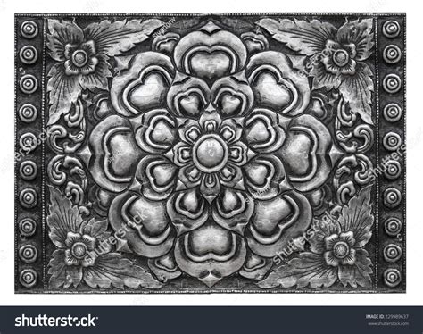 Engraved Metal Oriental Texturepattern Stock Photo 229989637 Shutterstock