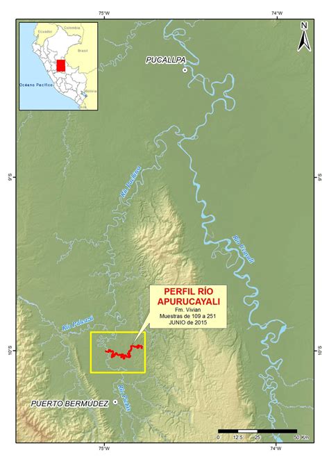 Mapa De Ubicaci N Sobre Imagen De Relieve Del Rea De Estudio