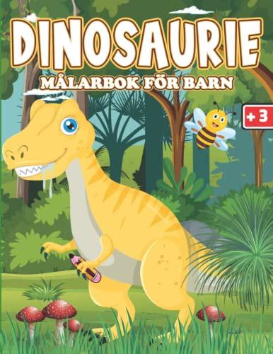 Dinosaurie målarbok för barn Dinosaurie målarböcker för barn Vackra