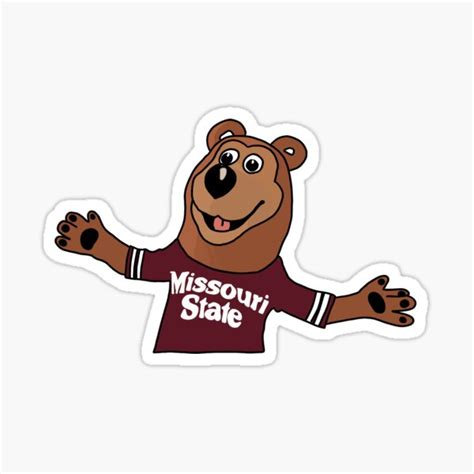 Boomer Bear MSU Sticker For Sale By Molski Redbubble