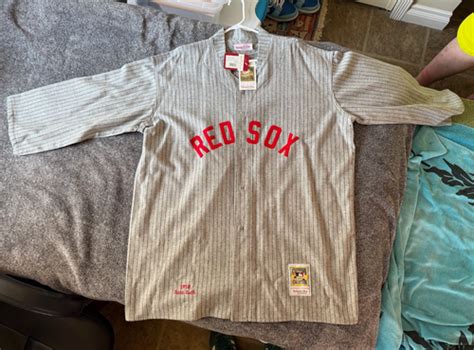 1918 Vintage Babe Ruth Boston Red Sox Jersey Size 56 EBay