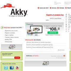 www.Akky.mx - Akky :: Registra hoy tu dominio en internet