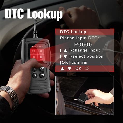 Thinkcar Esc Ner Cr Obd Lector De C Digos De Motor Herramienta De