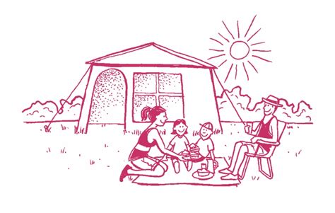 Camping Png Wicksteed Park Camping - Clip Art Library