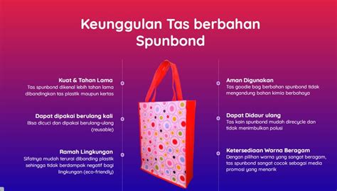 Cetak Sablon Tas Spunbond Custom