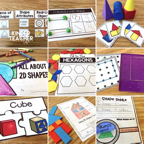 12 Hands-On Shape Activities - A Kinderteacher Life