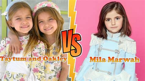 Mila Marwah VS Taytum And Oakley Fisher Transformation New Stars From