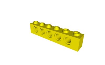 Lego Technik Lochstein 1 X 6 3894 Legosteine