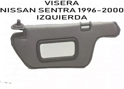 Par Viseras Parasol Nissan Sentra 1996 2000 Gris Envío gratis