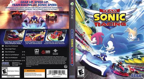 Team Sonic Racing :: Box Art | Sega / Shin Force > Systems > Microsoft ...