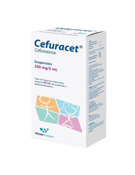 Precio Cefuracet 250 mg 5 ml suspensión con 50 ml Farmalisto MX