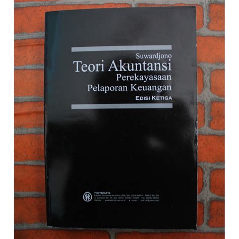 Jual Teori Akuntansi Edisi By Suwardjono Mentari Novel Shopee