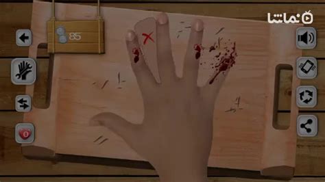 Finger Knife Hand Game Challenge نماشا