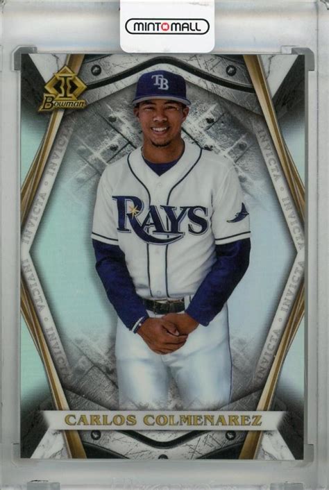 Mint Topps Bowman Chrome Tampa Bay Rays Carlos