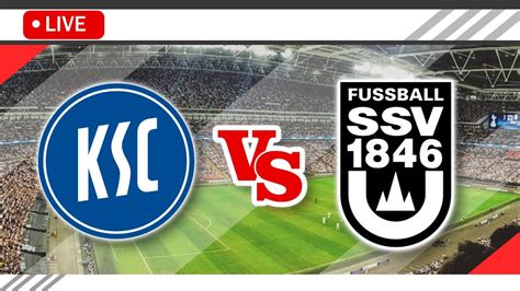 Karlsruher SC Vs SSV Ulm 1846 LIVE Match Score Streaming Full HD