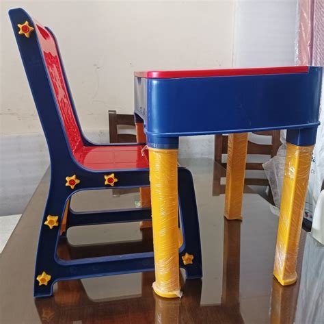 Kids Plastic Table Chair Set at Rs 2100/piece in Bengaluru | ID ...