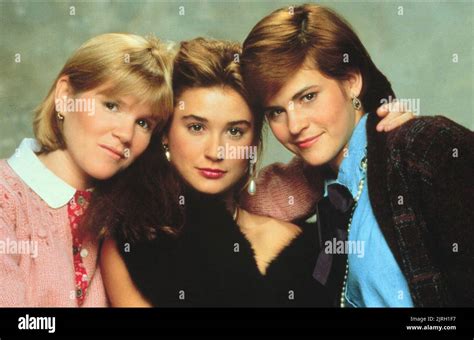 MARE WINNINGHAM, DEMI MOORE, ALLY SHEEDY, ST. ELMO'S FIRE, 1985 Stock Photo - Alamy