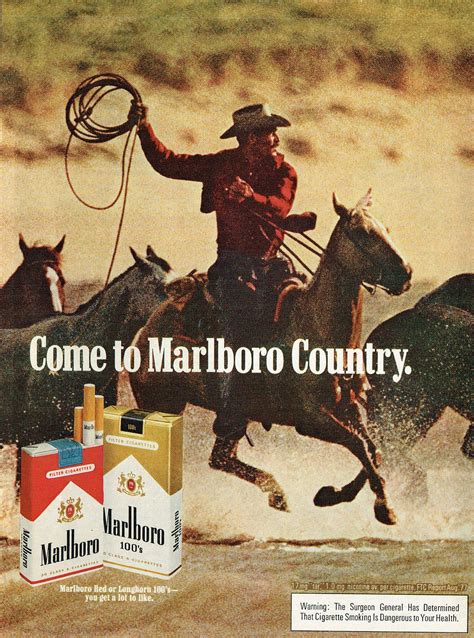 1978 Advertisement Marlboro Man Cigarettes Advertisement Etsy