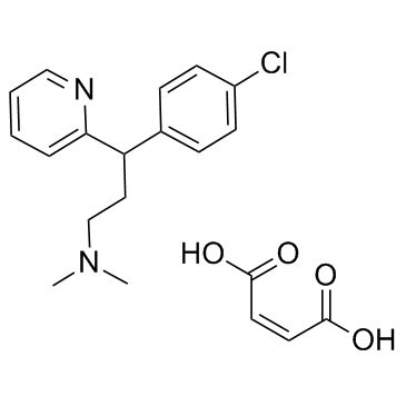 组胺H1受体拮抗剂 Chlorpheniramine maleate 价格价格 详情介绍 960化工网 960化工网