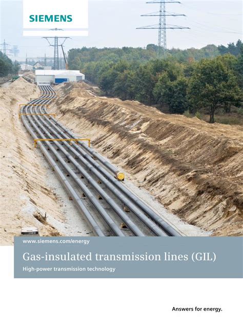 PDF Gas Insulated Transmission Lines Answers For Energy Gas