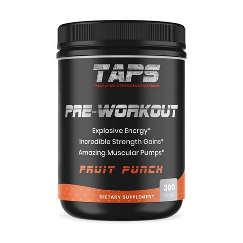 Pre-Workout (Fruit Punch) - Rob Tracz
