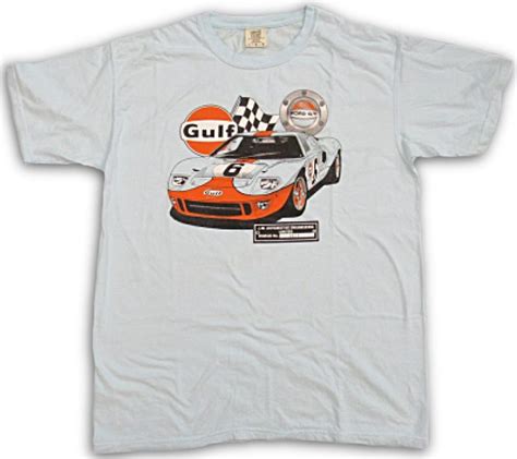 Gulf Gt40 Race Car T Shirt