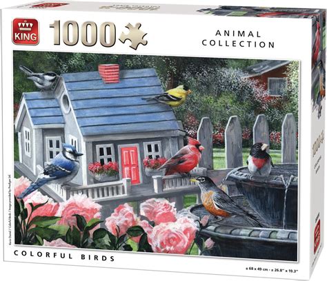 King Puzzel Stukjes Vogels Speelgoedbazaar Nl