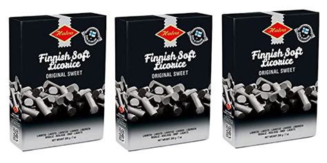 Amazon Halva Finnish Soft Licorice Original Sweet Flavor Ounce