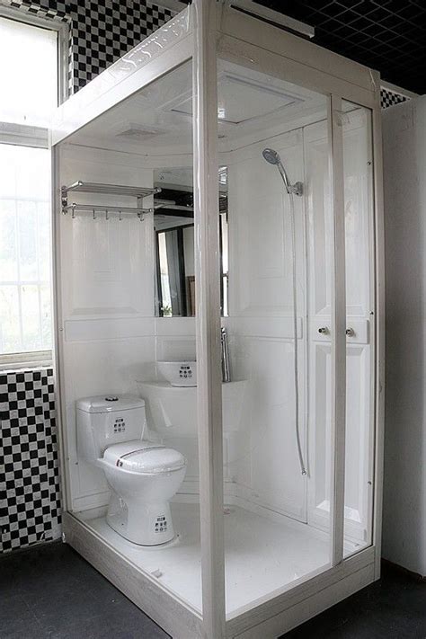 An1014 Prefab Camping Caravan Modular Bathroom Toilet Unit Shower Pod ...