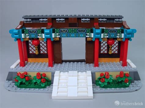 LEGO 80105 Chinese New Year Temple Fair - Main Structure 3 - The Brothers Brick | The Brothers Brick