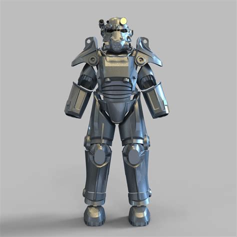 Fallout T Full Body Wearable Power Armor With Helmet D Model D