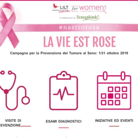 La Vie Est Rose Ottobre Mese Dedicato Alla Prevenzione Del Tumore Al Seno