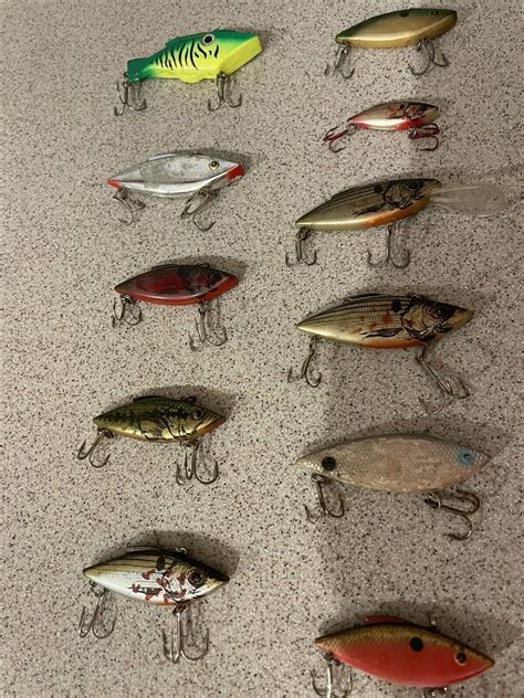 Lot Of Assorted Bill Lewis Rat L Trap Lipless Rattle Lure Ebay