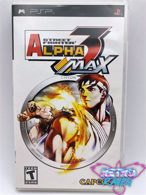 Street Fighter Alpha 3 Max Playstation Portable Psp Retro Raven Games