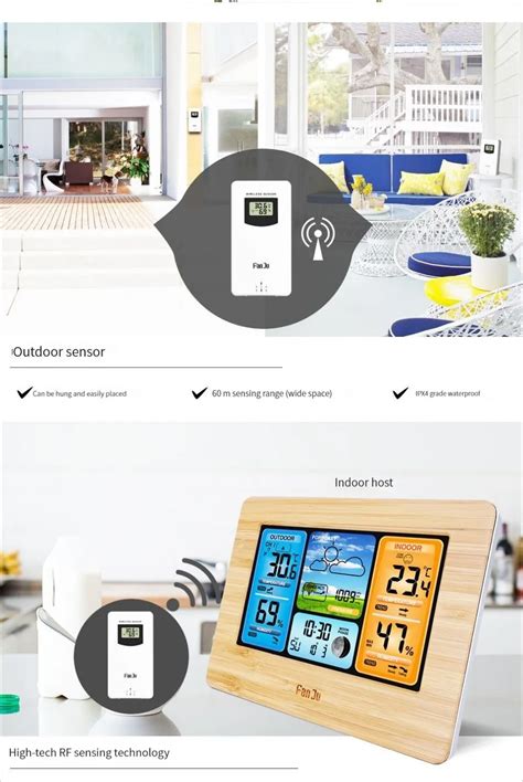 Desktop Display Weather Calendar,Clock Multifunctional Color Screen ...