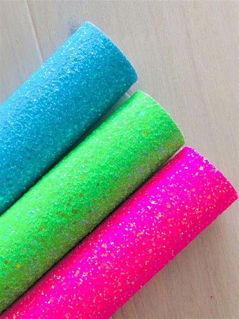 Pink Glitter Fabric, Green Glitter Fabric, Blue Glitter Fabric, Hair ...