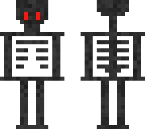 Wither skeleton | Minecraft Skin