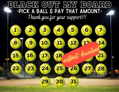 Softball Calendar Fundraiser Calendar Fundraiser Pick A Date To