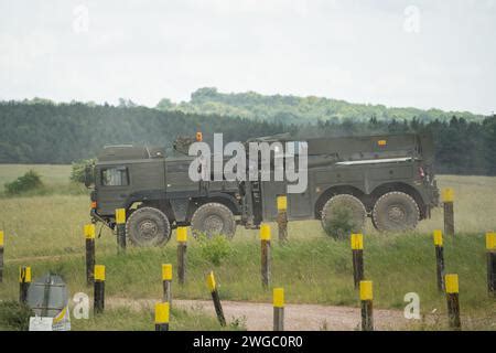 British Army MAN SVR Support Vehicle Recovery 8x8 Truck Towing A