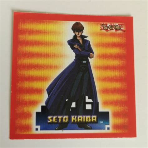 Rare 1996 Yu Gi Oh Sticker Seto Kaiba Kasuki Takahasi 4 Of 53 Ebay