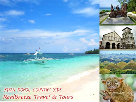 3d2n Bohol Country Side Tour Realbreeze Davao Tour Packages