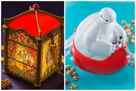 Photos Beauty The Beast And Baymax Popcorn Buckets Coming To Tokyo