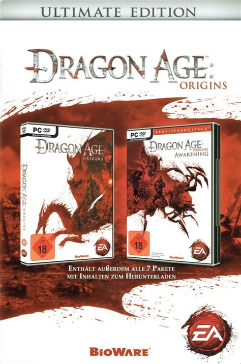 Dragon Age Origins Ultimate Edition Box Cover Art Mobygames