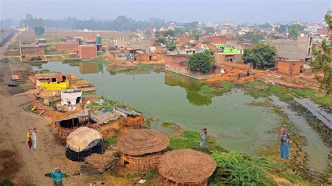 Some Poor Villages Of Uttar Pradesh In India Life Of Poor Farmers Of