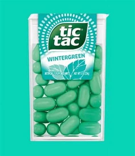 Wintergreen Mints Individually Wrapped Low Calorie Hard Candies 1 Oz Tub