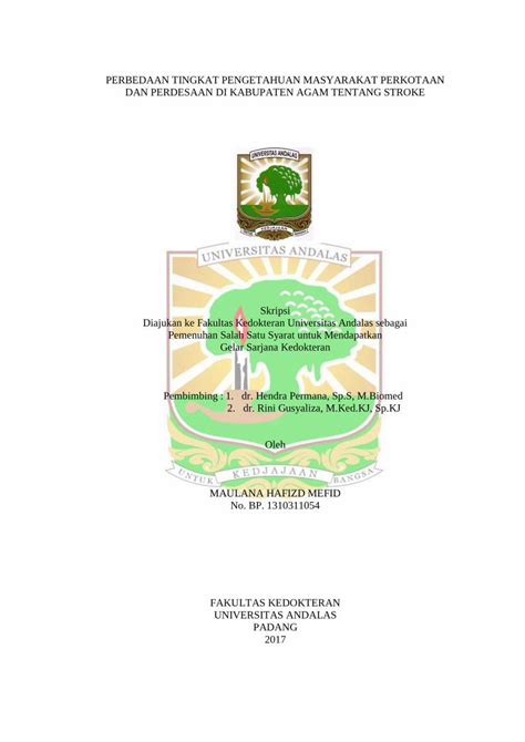 PDF PERBEDAAN TINGKAT PENGETAHUAN MASYARAKAT PERKOTAAN DAN Scholar