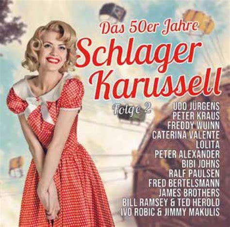 Das 50er Jahre Schlager Karussell Vol 2 3 CDs Jpc