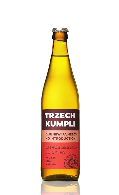 Our New IPA Citrus Session Juicy IPA Trzech Kumpli Craft Brewery