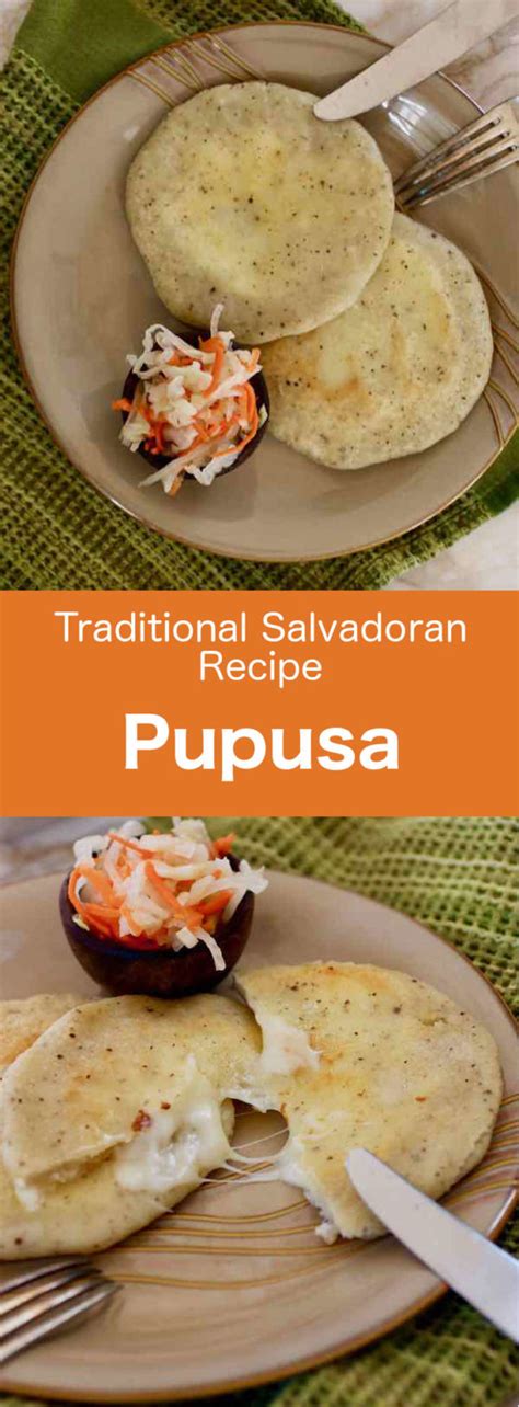 Pupusa Traditional Recipe Of Salvadorian National Dish Flavors